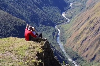 Una de las imágenes del video de Antonio Banderas dedicado a su hija por su boda en Valladolid