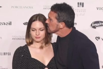 Una de las imágenes del video de Antonio Banderas dedicado a su hija por su boda en Valladolid