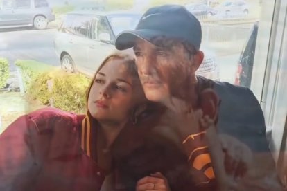 Una de las imágenes del video de Antonio Banderas dedicado a su hija por su boda en Valladolid