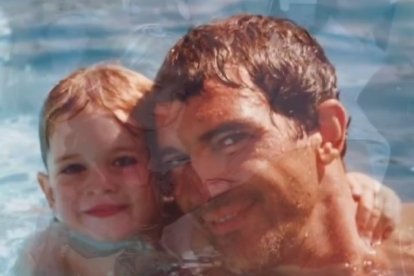 Una de las imágenes del video de Antonio Banderas dedicado a su hija por su boda en Valladolid