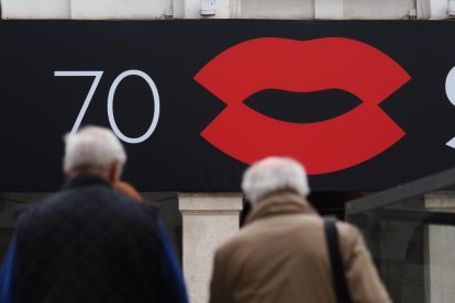 Carteles de la 70 Seminci en la fachada del Teatro Calderón