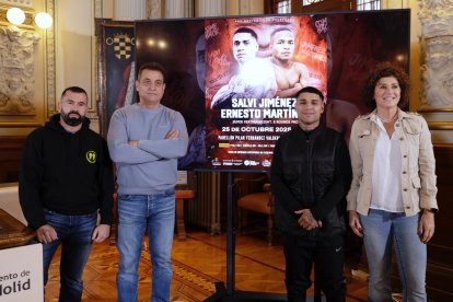 Presentación del combate de Salvi contra el venezolano Ernesto Jiménez.
