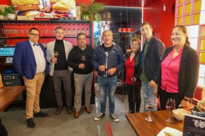 Inauguración del nuevo espacio gastronómico.