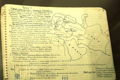 Otro ejemplo de sus dibujos 'académicos'.