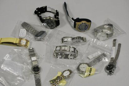 Oficina de objetos hallados de la Policía Municipal.