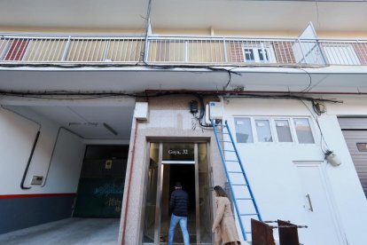 El número 32 de calle Goya dos años después de la explosión