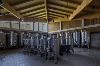 Nueva bodega de Ossian, de Alma Carraovejas.