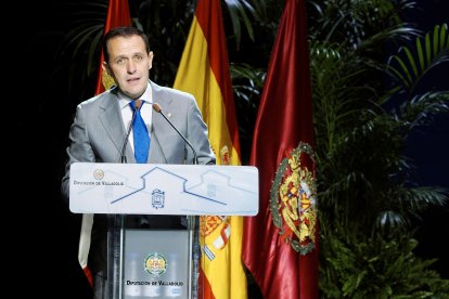 La Diputación de Valladolid celebra, con los alcaldes y alcaldesas de los municipios de Valladolid