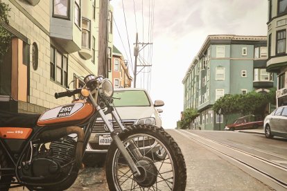 Detalle de 'Nob Hill/1975 Yamaha DT250 Enduro'.