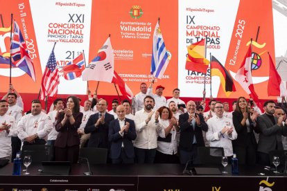Inauguración del Concurso Nacional y Mundial de Tapas de Valladolid