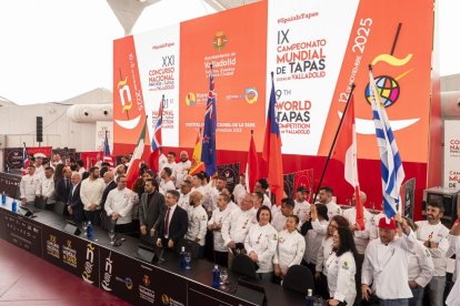 Inauguración del Concurso Nacional y Mundial de Tapas de Valladolid
