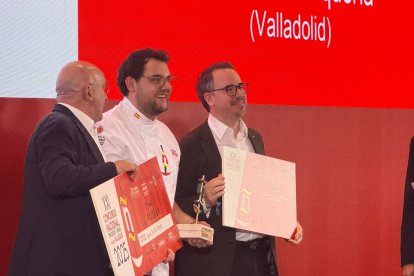 Alejandro San José se corona con el primer premio nacional de tapas en Valladolid