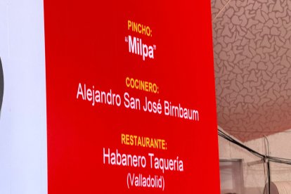 Alejandro San José se corona con el primer premio nacional de tapas en Valladolid