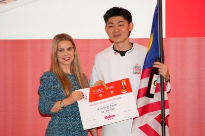 Entrega de premios del concurso de tapas y pinchos.