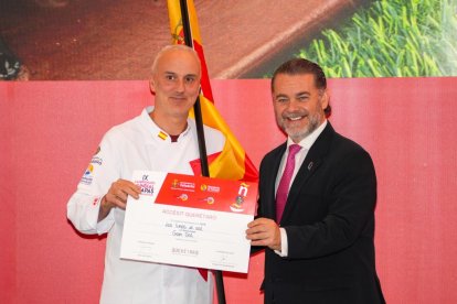 Entrega de premios del concurso de tapas y pinchos.
