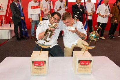 Entrega de premios del concurso de tapas y pinchos.