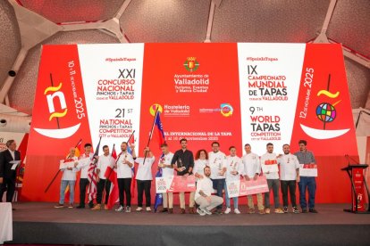 Entrega de premios del concurso de tapas y pinchos.