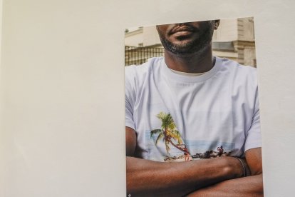 Detalle de una de las obras.