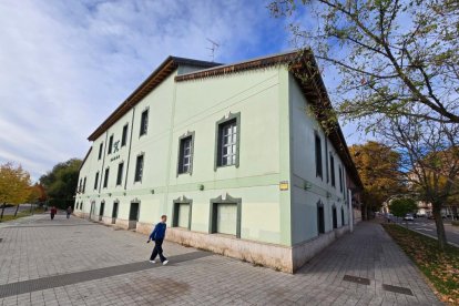 Obras en el hotel Marqués de la Ensenada de Valladolid.