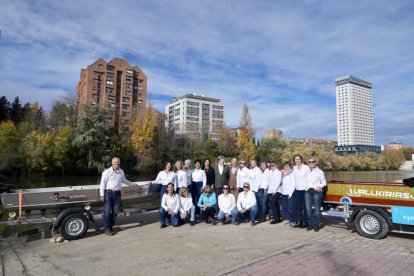 Alfonso Jiménez Rodríguez-Vila, Nachi García Iglesias, presentan su nuevo pavo de Acción de Gracias