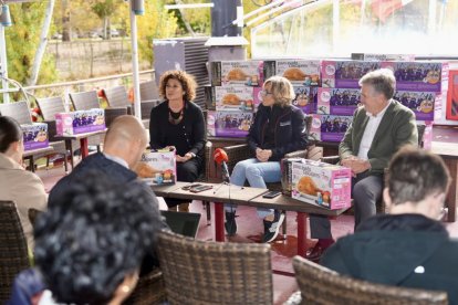 Alfonso Jiménez Rodríguez-Vila, Nachi García Iglesias, presentan su nuevo pavo de Acción de Gracias