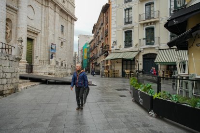 La calle Arribas de Valladolid