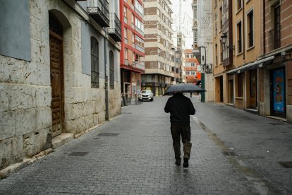 Tramo de la calle Arribas hacia López Gómez.