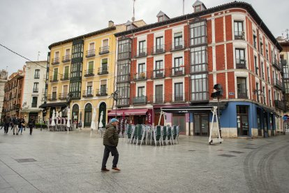 Cruce de la calle Arribas y la plaza Portugalete
