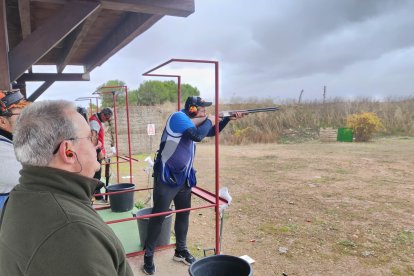 Distintos momentos del homenaje y de la tirada dedicada a Luis Alberto del Valle, Piri.