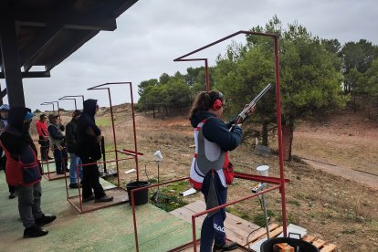 Distintos momentos del homenaje y de la tirada dedicada a Luis Alberto del Valle, Piri.