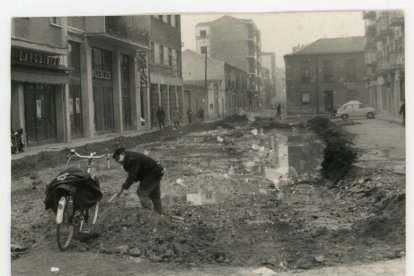 La calle Carmelo en otra época.