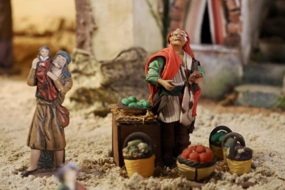 Belén de la familia Trebolle-Liz en la parroquia de San Lorenzo