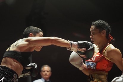 Isa Rivero 'La Finita', nueva campeona del Mundo del peso átomo de la WBA.