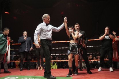 Isa Rivero 'La Finita', nueva campeona del Mundo del peso átomo de la WBA.