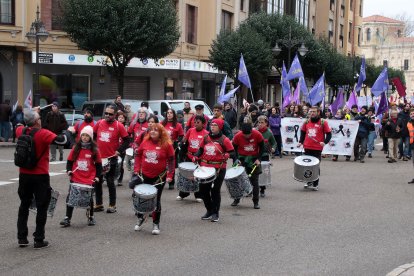 Manifestación en León contra la gestión de los incendios forestales del verano