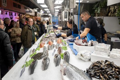 Mercado del Val en Valladolid.