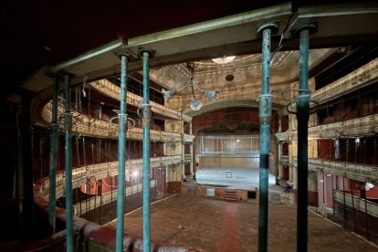 Continuación de las obras del Teatro Lope de Vega de Valladolid