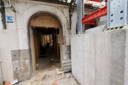 Obras en el Lope de Vega