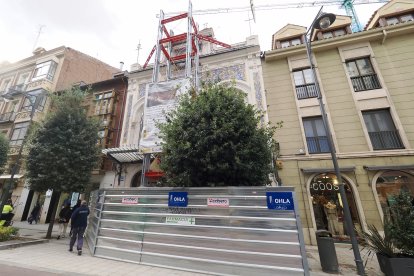 Obras en el Lope de Vega