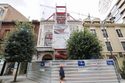 Obras en el Lope de Vega