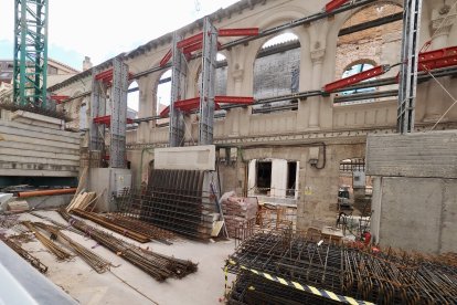 Obras en el Lope de Vega