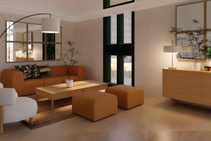 Recreación de una instancia del Villa Augusta Spa Garden de Arroyo de la Encomienda