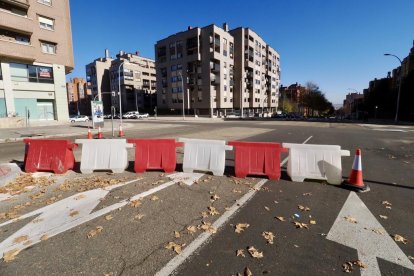 Obras de la red de calor en Parquesol