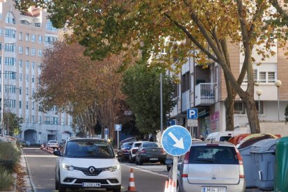 Obras de la red de calor en Parquesol