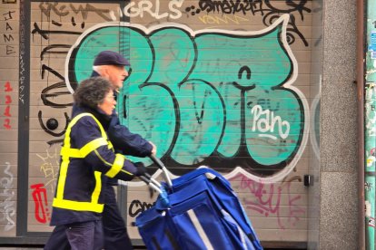 Grafitis en Valladolid