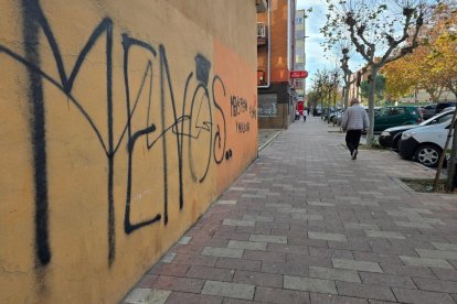 Grafitis en Valladolid