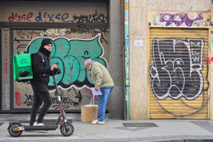 Grafitis en Valladolid