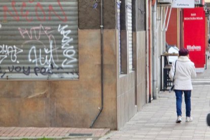 Grafitis en Valladolid