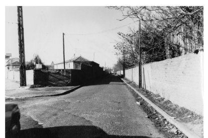 Callejón de la Alcoholera en el año 1980