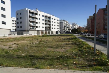 Viviendas en Callejón de La Alcoholera en el terreno que pertenecía a la fábrica de alcoholes y levaduras